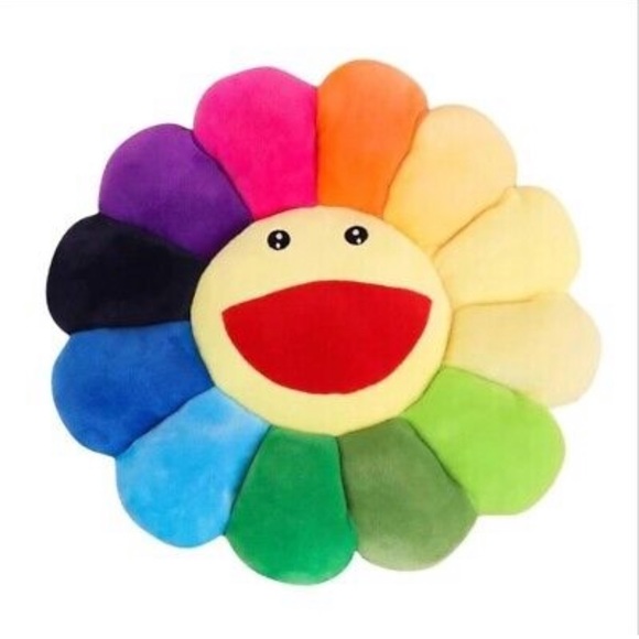 Other - 🌈 Murakami smile happy face pillow cushion